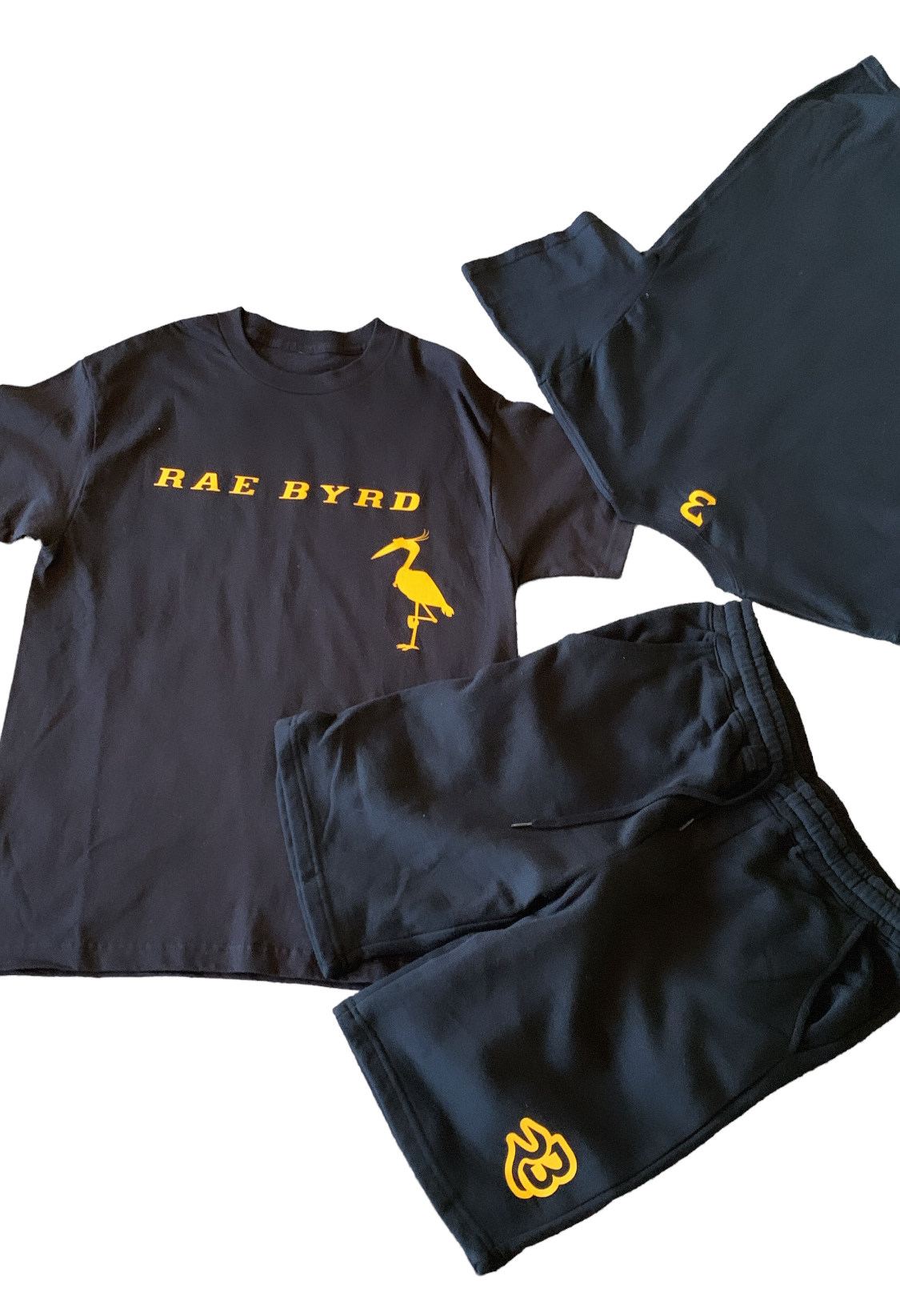 Rae Byrd Shorts Logo Print