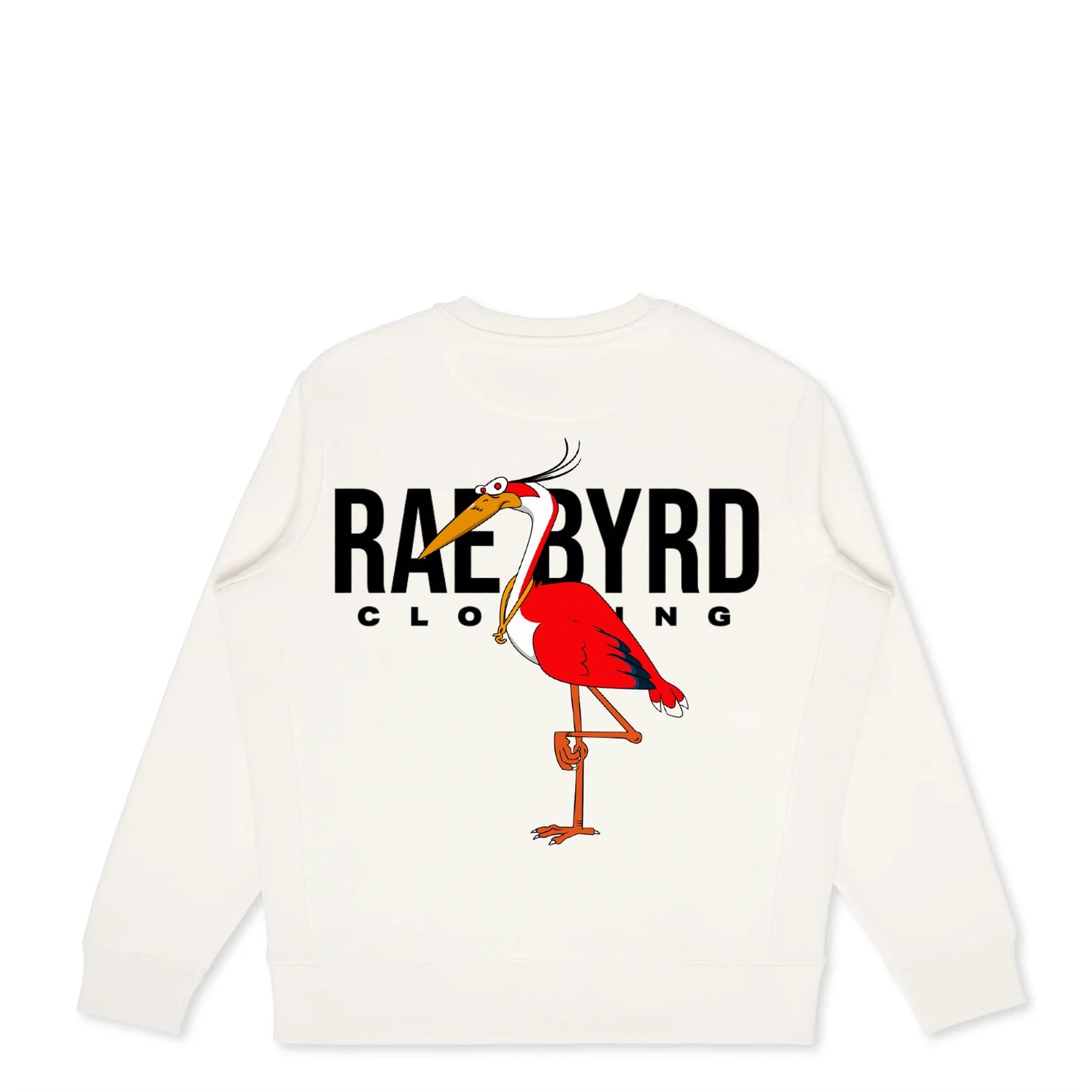 Rae Byrd Classic Sweater With Logo Print