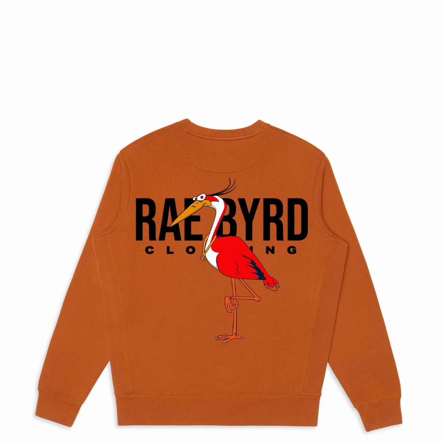 Rae Byrd Classic Sweater With Logo Print