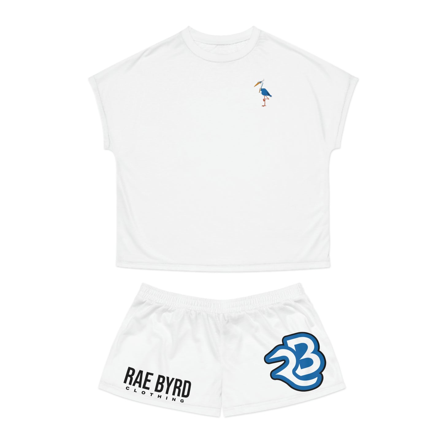 Rae Byrd Women's Short Pajama Set (AOP)