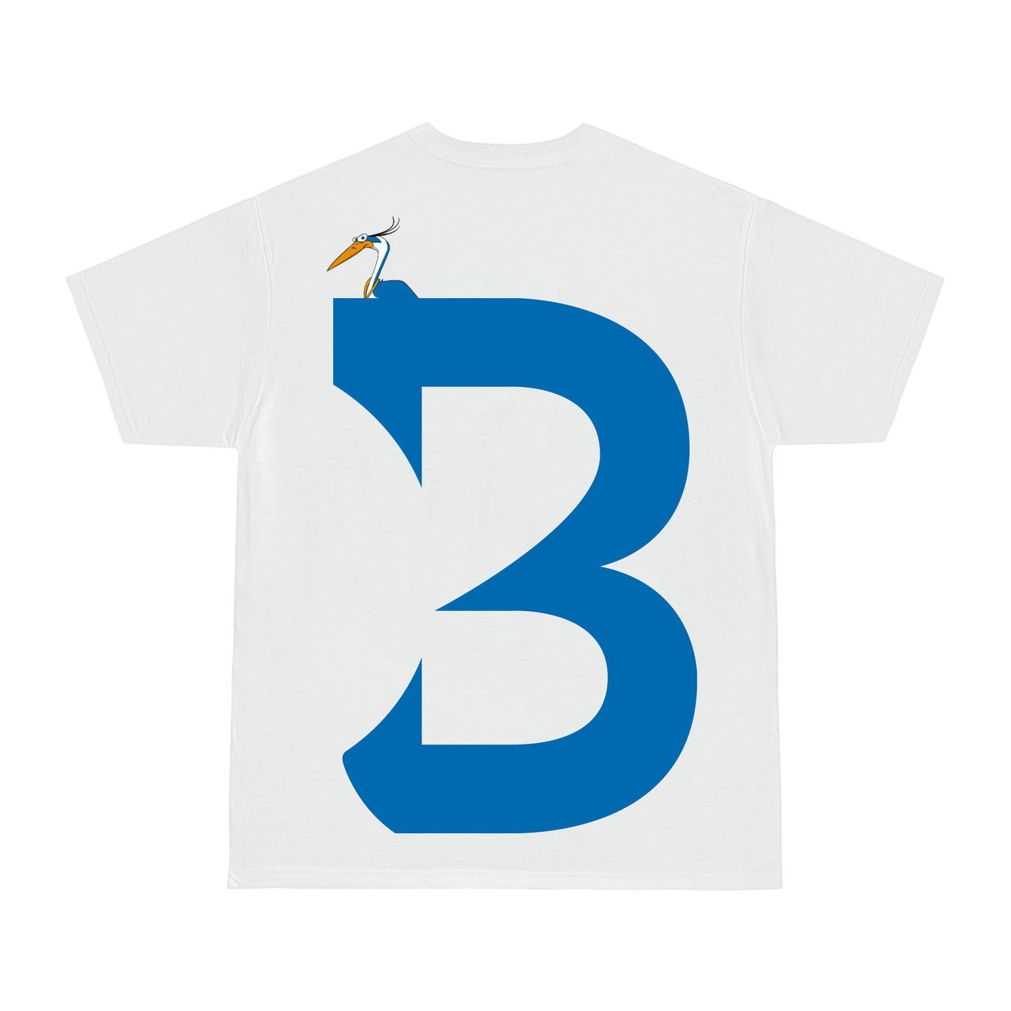 Rae Byrd T Shirt Logo Print Blue