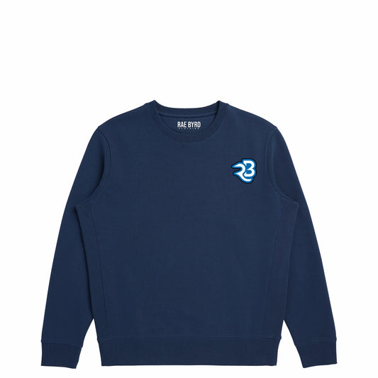 Rae Byrd Classic Sweater With Logo Print
