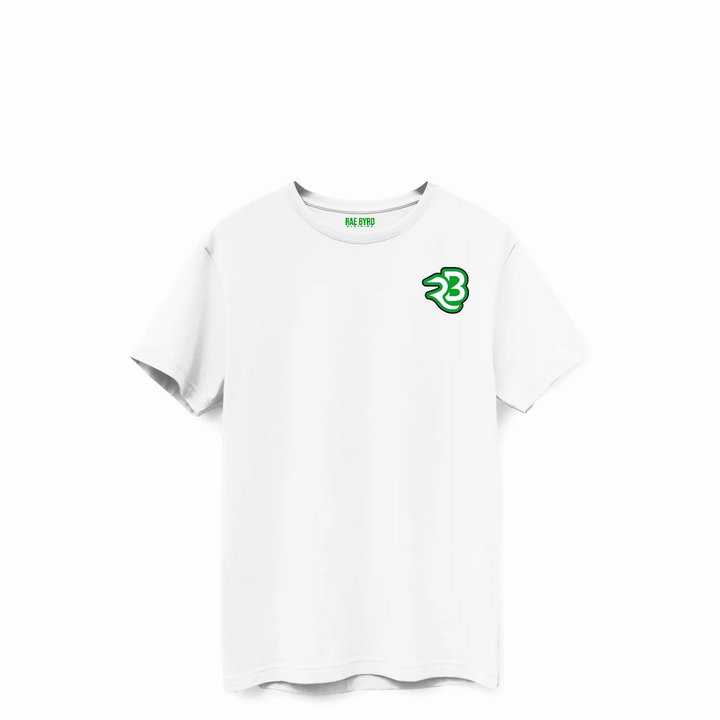 Rae Byrd T Shirt Logo Print Green