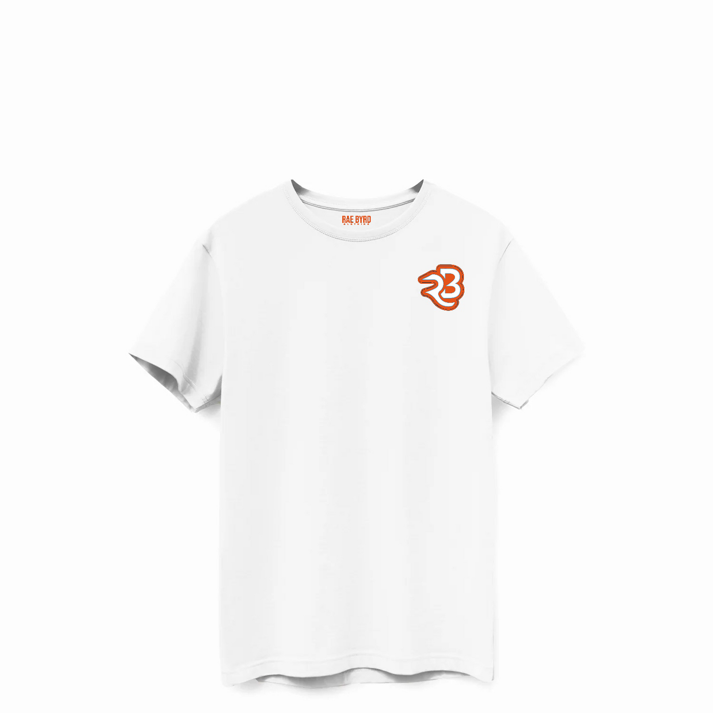 Rae Byrd T Shirt Logo Print Orange