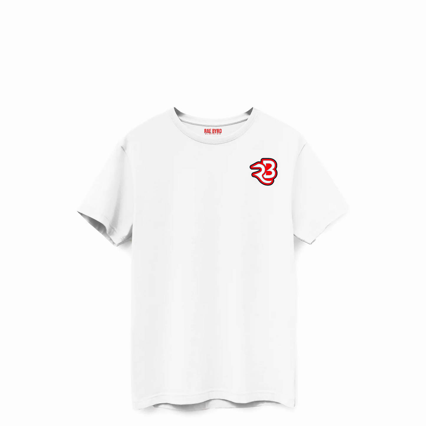 Rae Byrd T Shirt Logo Print Red